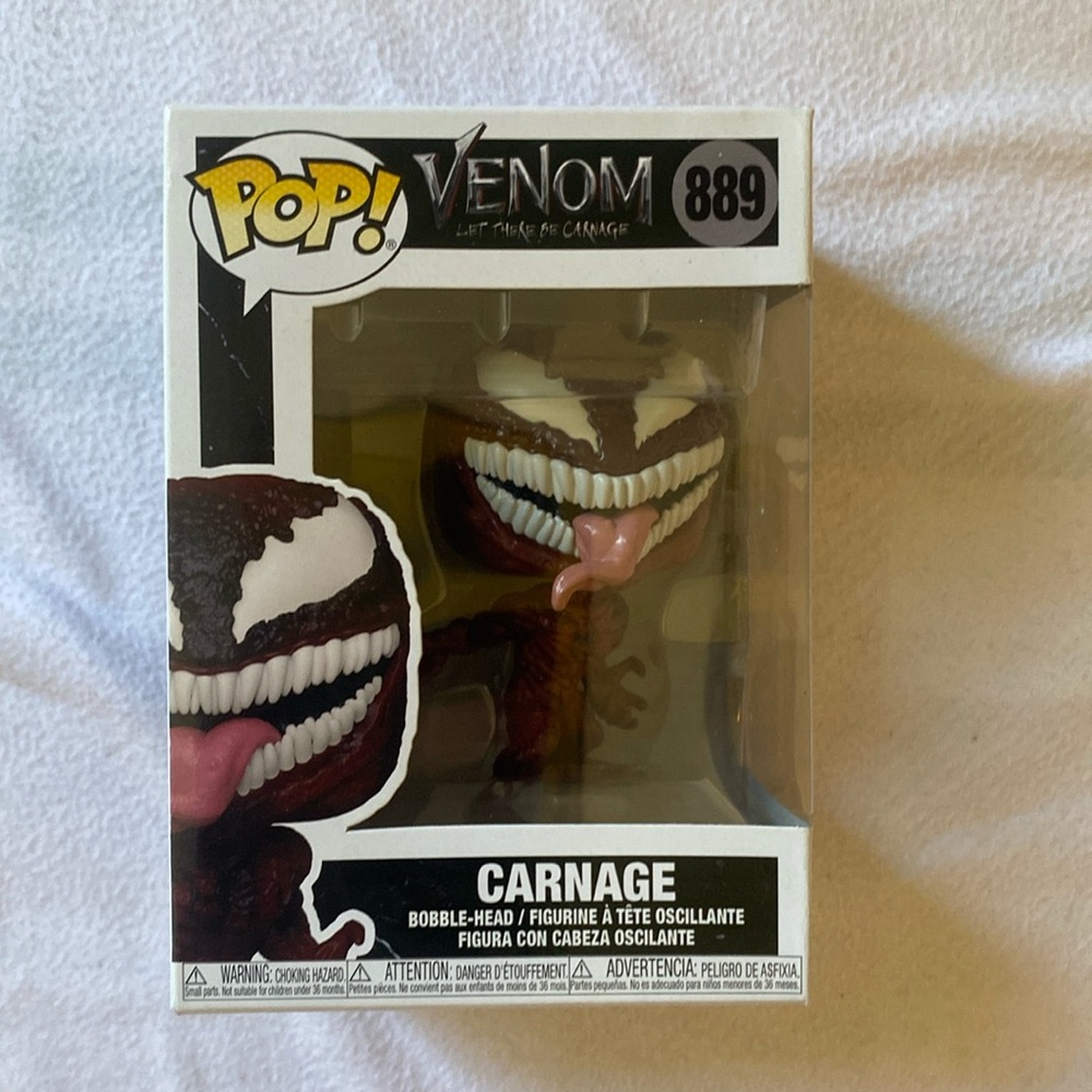 ***MAKE AN OFFER*** FUNKO POP Carnage from Venom Let There Be Carnage Marvel